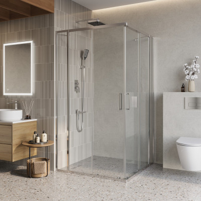 Душевой уголок BELBAGNO LUCE-AH-21-110/90-C-Cr